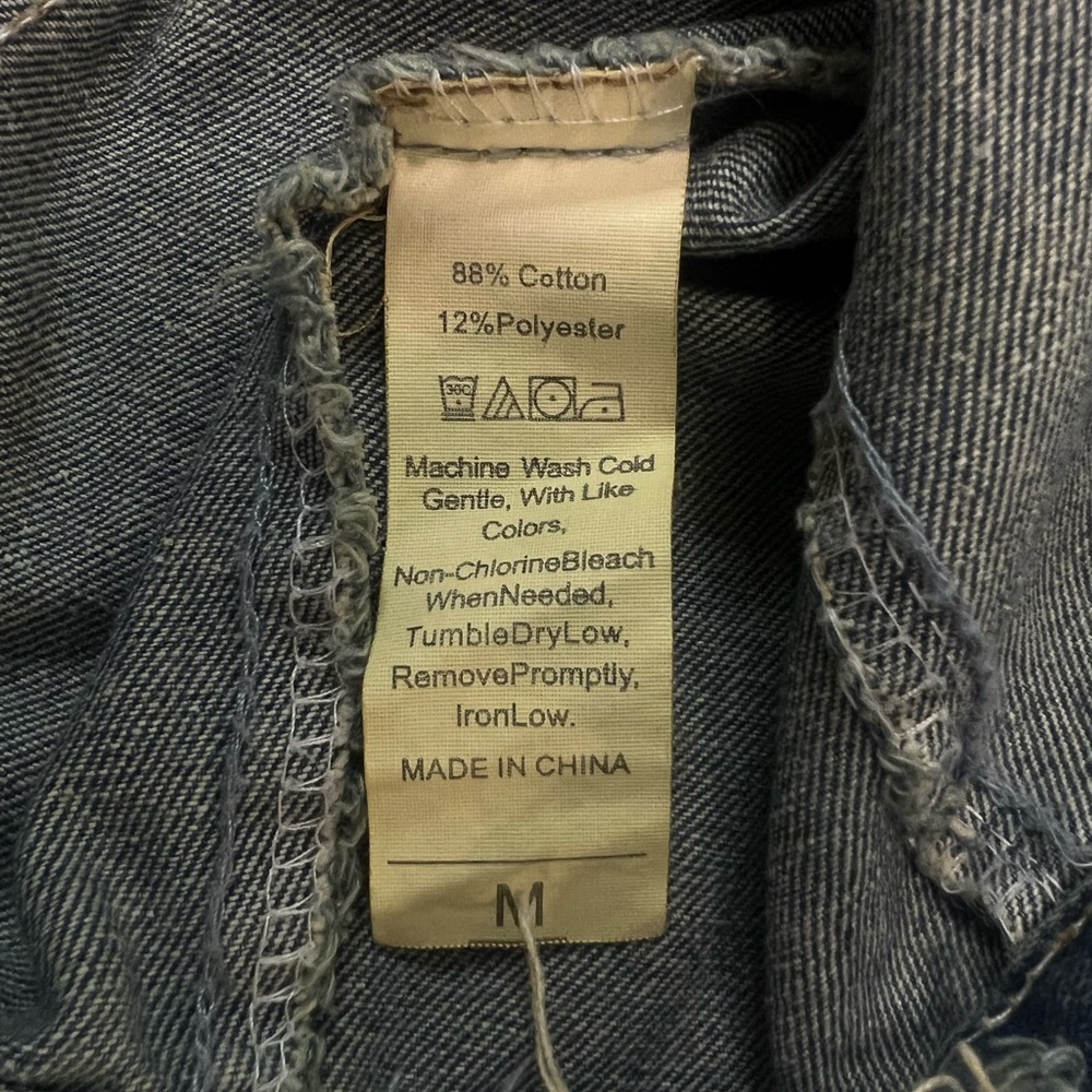 Distressed Jean Jacket - Picture 6 of 6